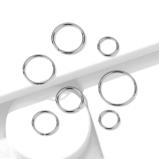 Titanium Seamless Bendable Hoop