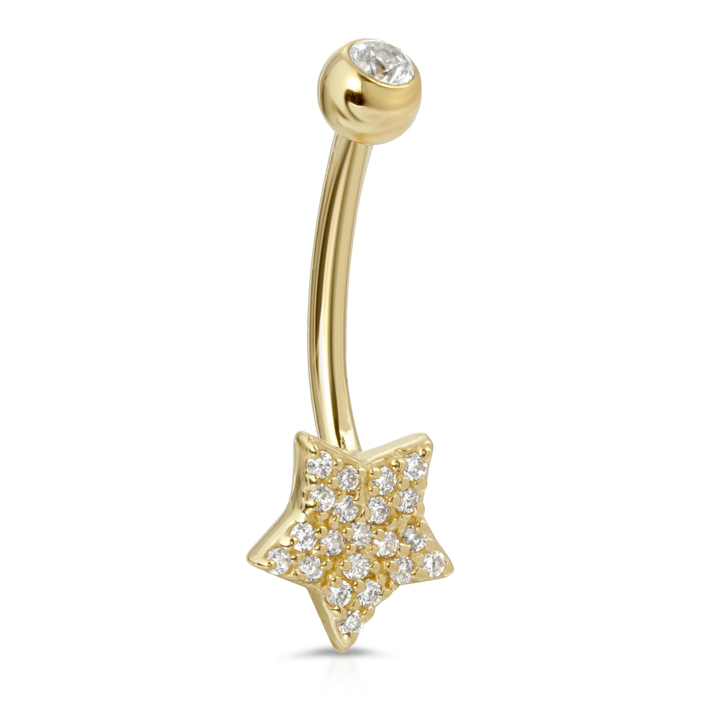 Star Studded Belly Ring