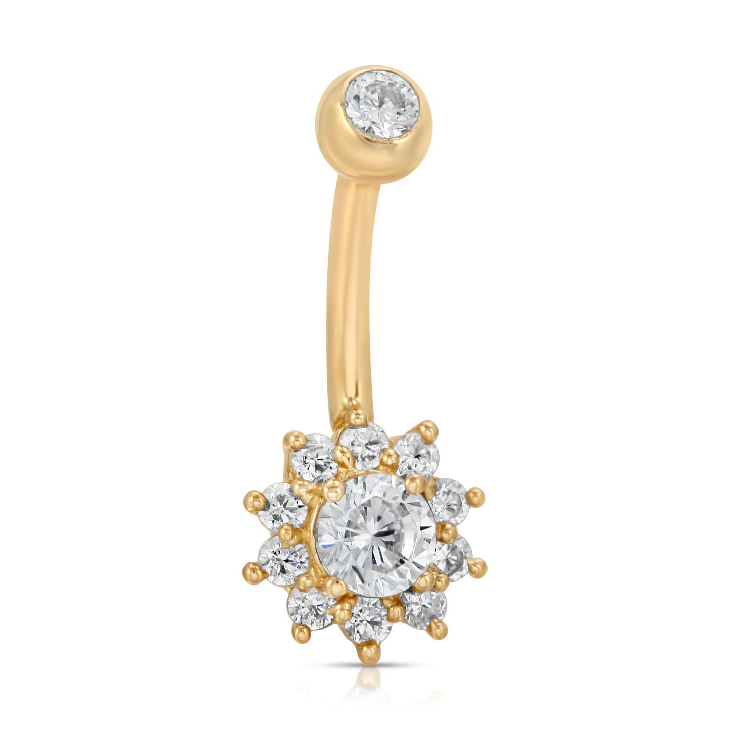 Atlantis bloom Belly Ring